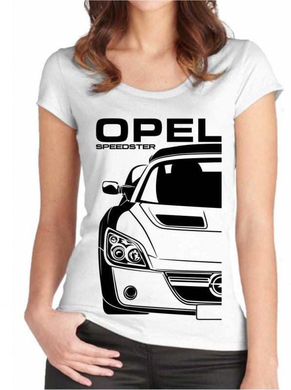 Opel Speedster Moteriški marškinėliai