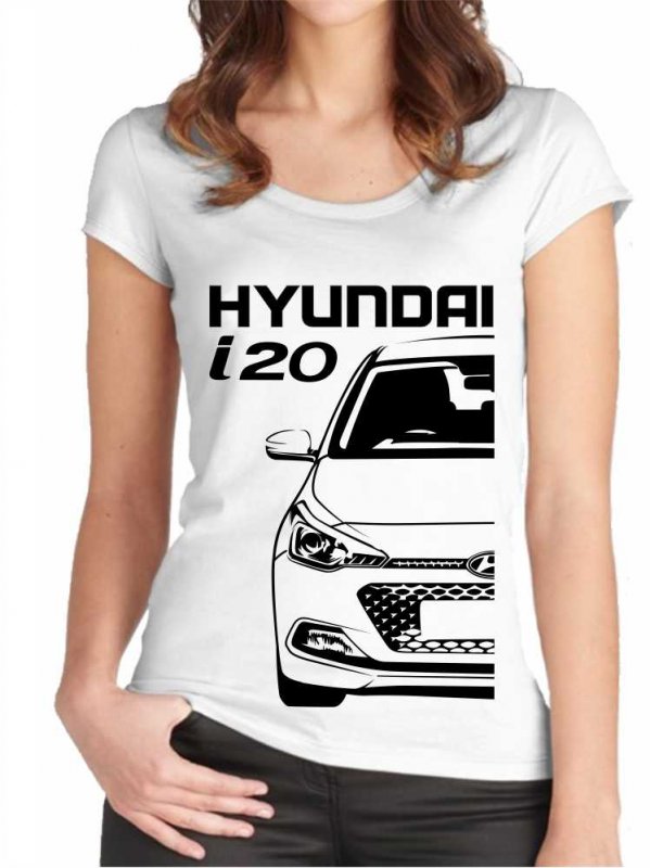 Hyundai i20 2014 Dámske Tričko