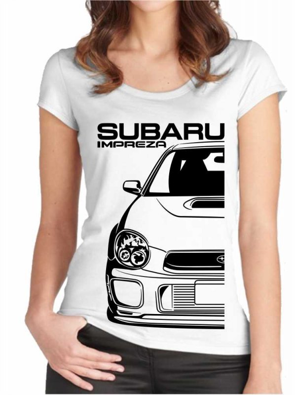 Subaru Impreza 2 Bugeye Sieviešu T-krekls