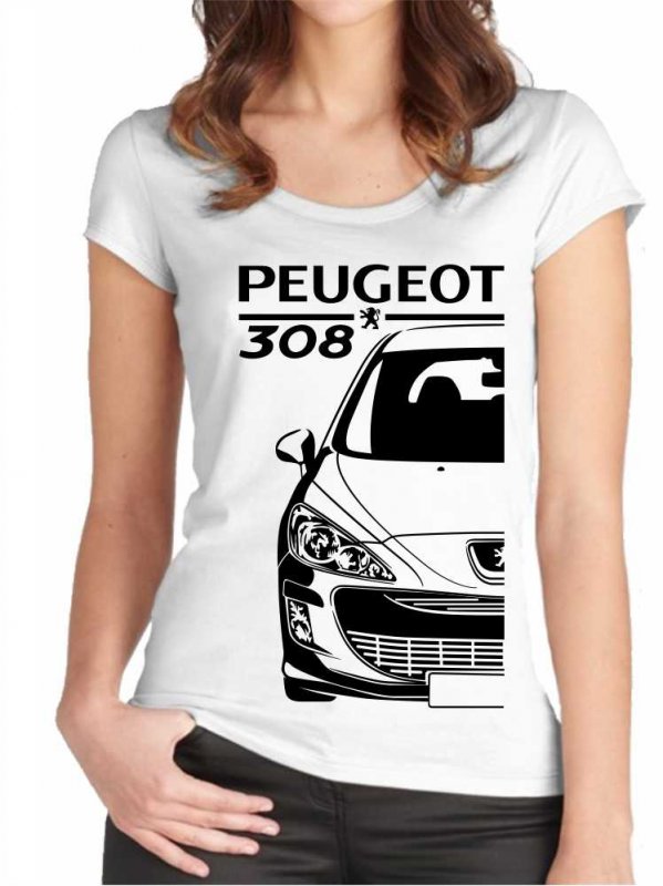 Peugeot 308 1 Dámske Tričko