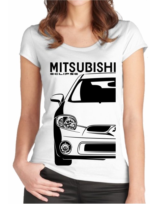 Mitsubishi Eclipse 4 Facelift 1 Moteriški marškinėliai