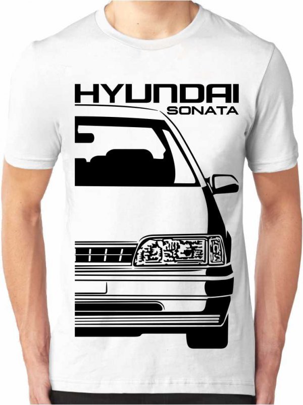 Hyundai Sonata 2 Pistes Herren T-Shirt