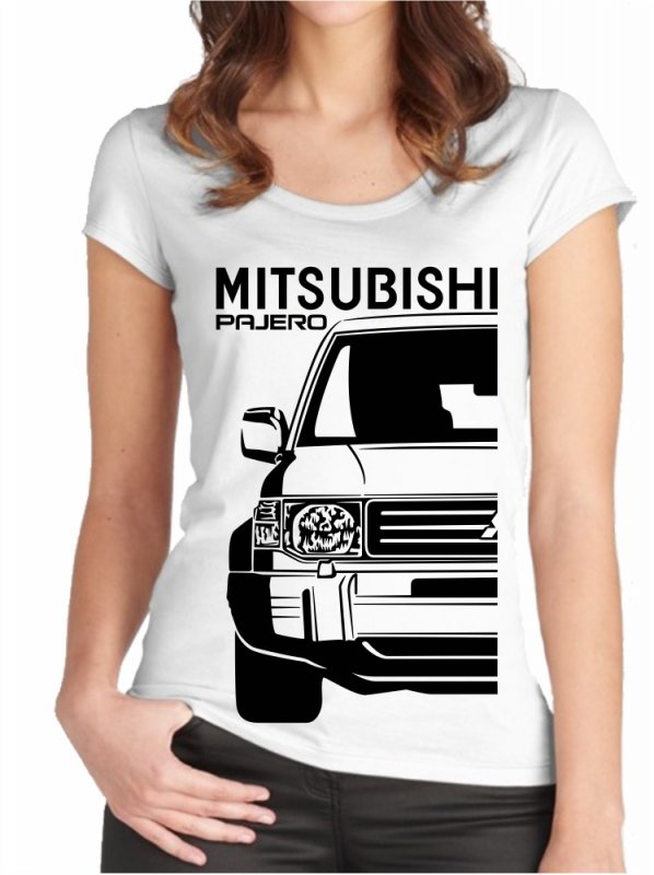 Mitsubishi Pajero 2 Moteriški marškinėliai