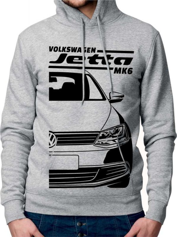 VW Jetta Mk6 Moški Pulover s Kapuco