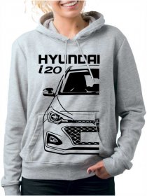 Hyundai i20 2019 Női Kapucnis Pulóver