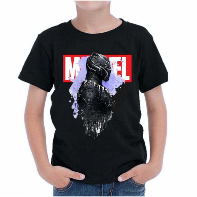 Black Panther Marvel Παιδικά T-shirt
