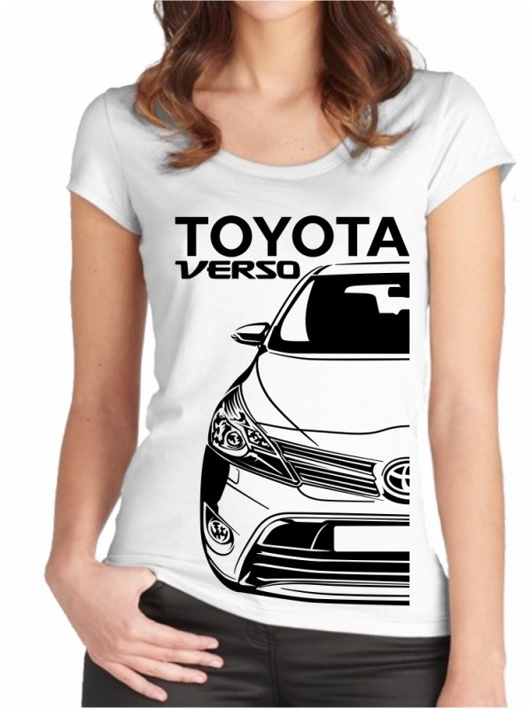 Toyota Verso Facelift Moteriški marškinėliai