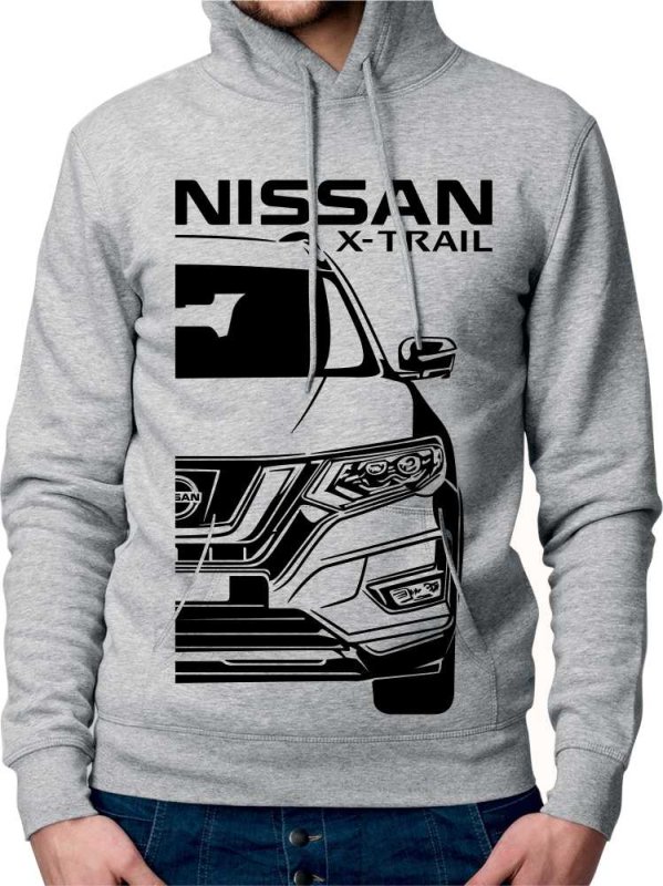 Nissan X-Trail 3 Facelift Heren Sweatshirt