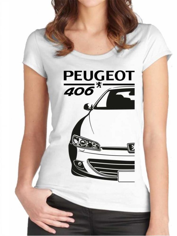 Peugeot 406 Coupé Facelift Moteriški marškinėliai