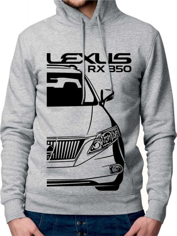 Lexus 3 RX 350 Heren Sweatshirt