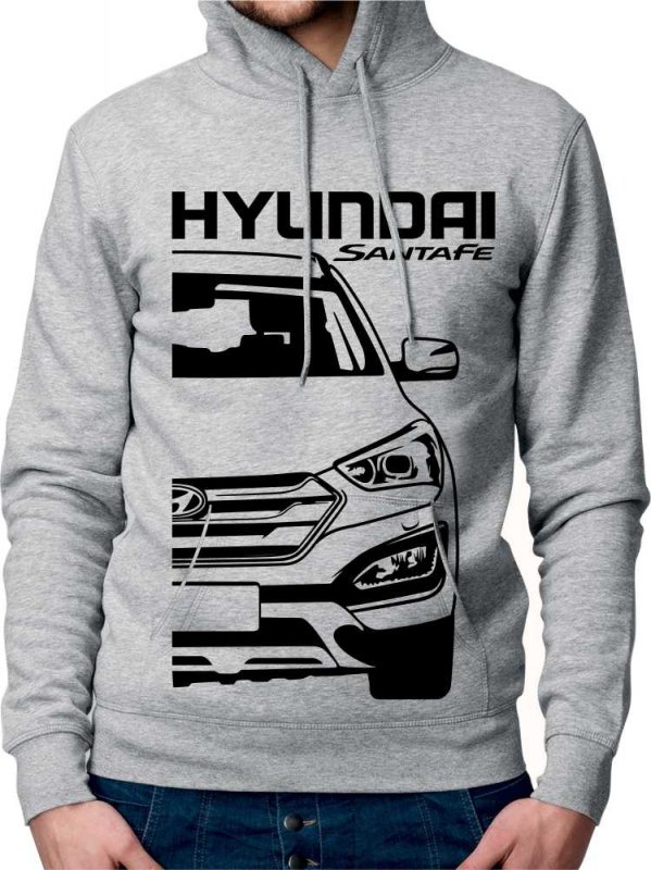 Hyundai Santa Fe 2014 Mannen Sweatshirt