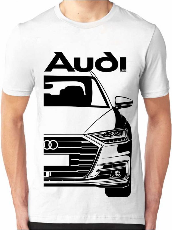 Audi S8 D5 Heren T-shirt