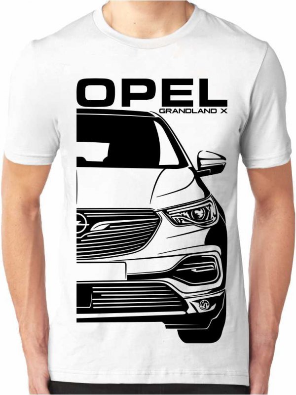 Opel Grandland X Vyriški marškinėliai