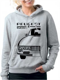 Peugeot 504 Coupe Ženski Pulover s Kapuco
