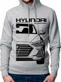 Hyundai Elantra 6 Sport Moški Pulover s Kapuco