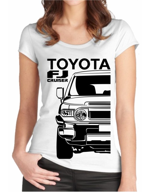 Toyota FJ Cruiser Moteriški marškinėliai