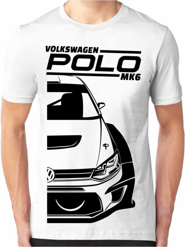 VW Polo Mk6 WRC Pánsky Tričko