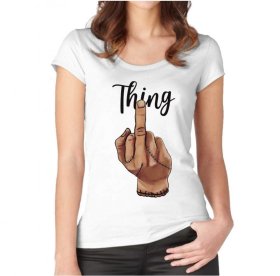 Maglietta Donna Wednesday thing middlefinger