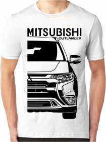 Maglietta Uomo Mitsubishi Outlander 3 Facelift 2019