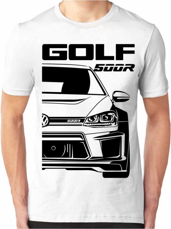 T-shirt pour hommes VW Golf Mk7 500R