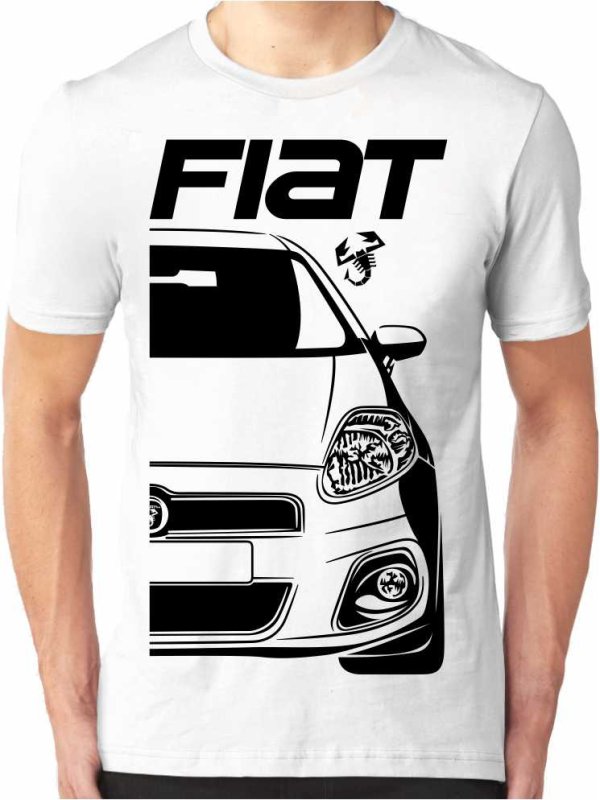 Fiat Abarth Punto 3 Vyriški marškinėliai