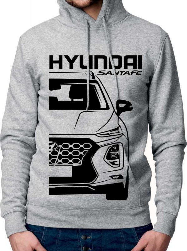 Hyundai Santa Fe 2018 Heren Sweatshirt