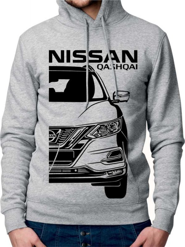 Nissan Qashqai 2 Facelift Heren Sweatshirt