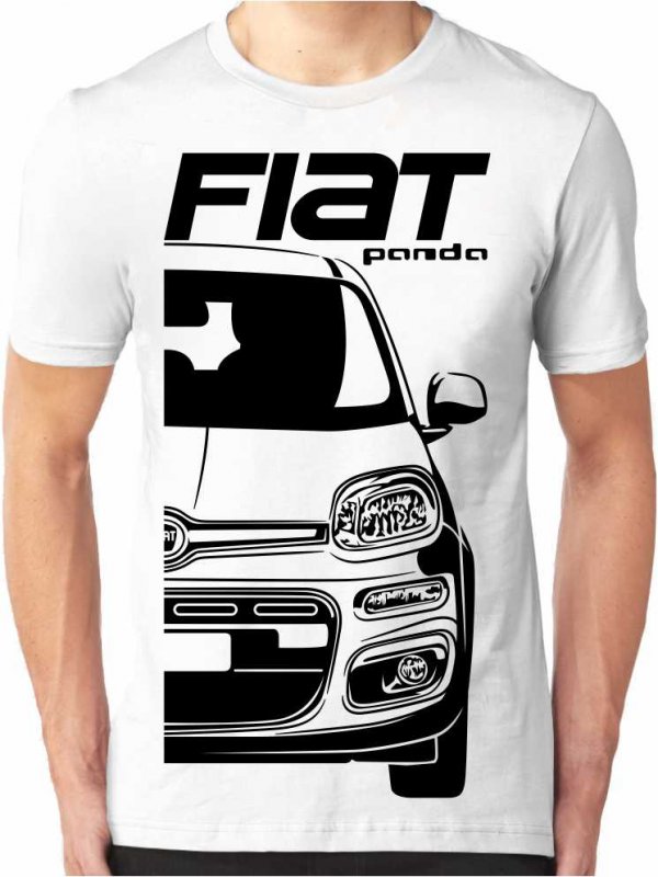 Fiat Panda Mk4 Vyriški marškinėliai
