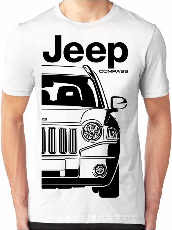 Jeep Compass Mk1 Vyriški marškinėliai