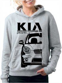 Kia Picanto 1 Facelift Ženski Pulover s Kapuco