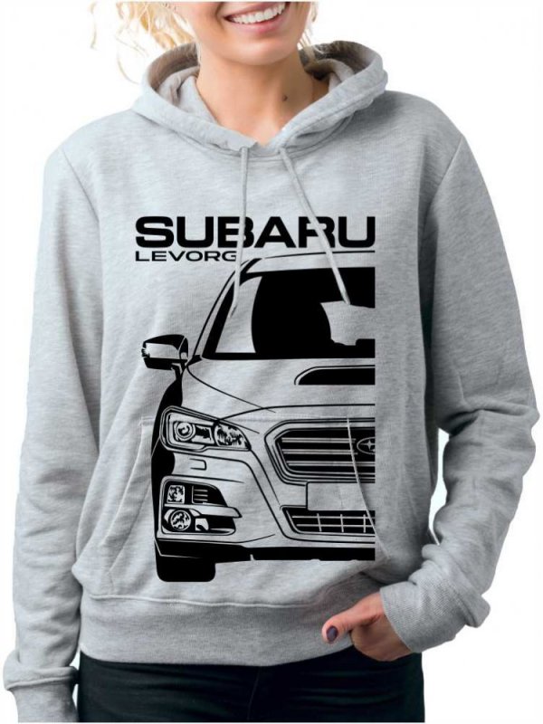 Subaru Levorg 1 Ženski Pulover s Kapuco