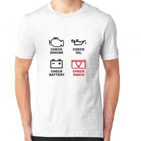 Check Your Underpants Heren T-shirt