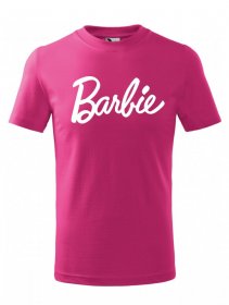 Pink Barbie Otroška Majica