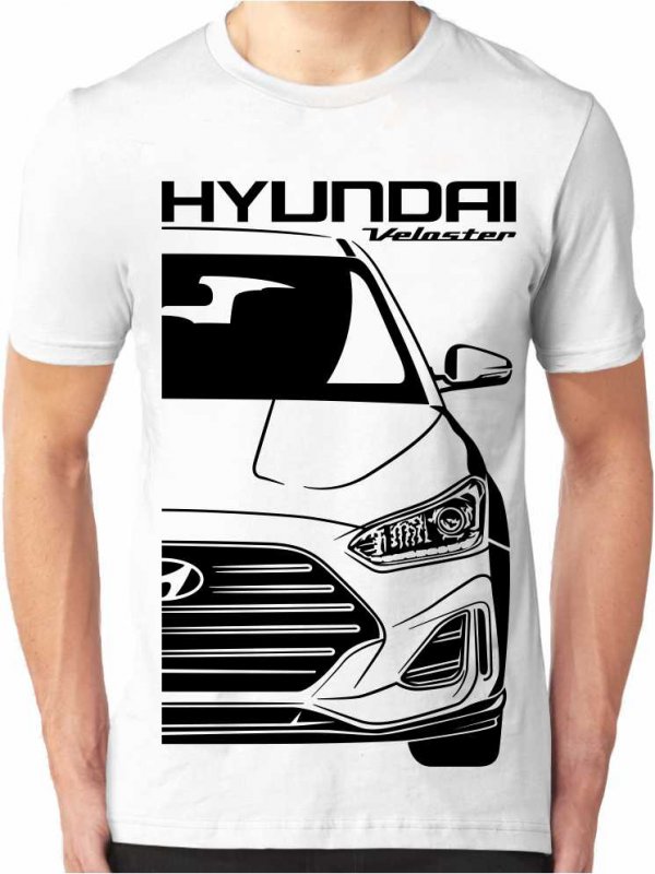 Hyundai Veloster 2 Pistes Herren T-Shirt
