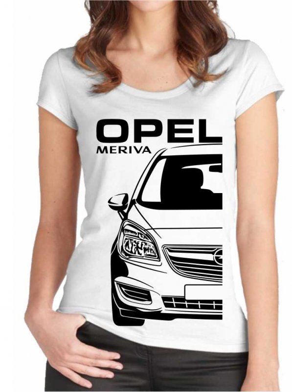 Opel Meriva B Facelift Moteriški marškinėliai
