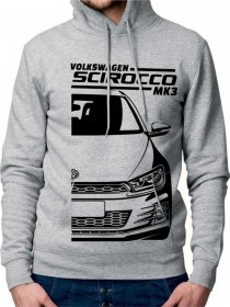 M -40% VW Scirocco Mk3 Facelift Moški Pulover s Kapuco