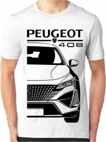 Peugeot 408 3 Mannen T-shirt