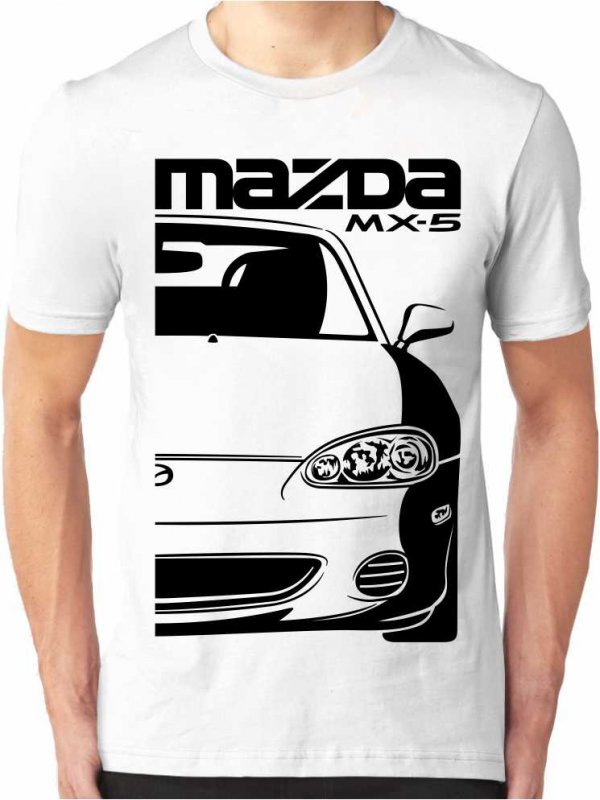 Mazda MX-5 NB Vyriški marškinėliai