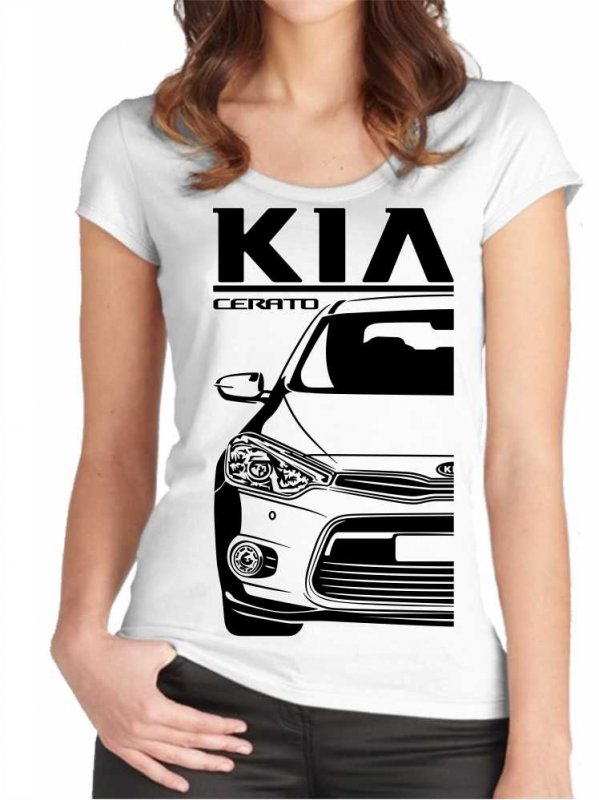 Kia Cerato 3 Coupe Moteriški marškinėliai