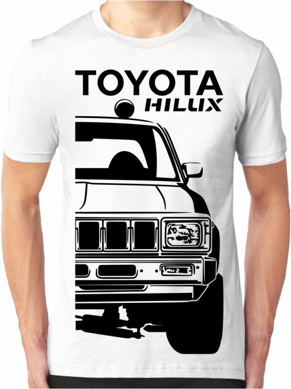Toyota Hilux 4 Mannen T-shirt