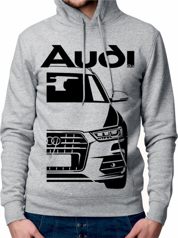 Sweat-shirt pour homme Audi Q3 8U Facelift