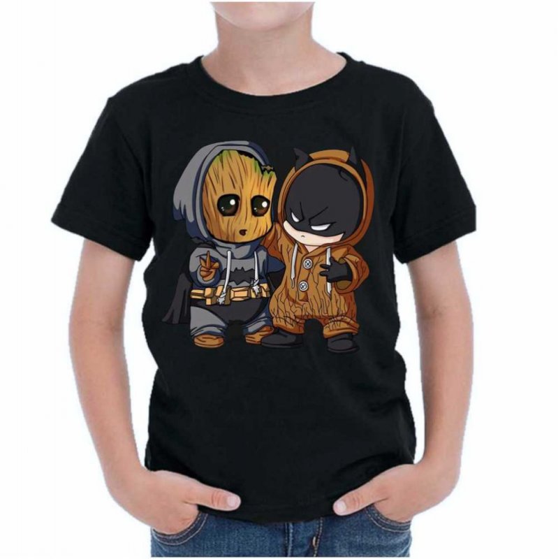 Groot & Batman Παιδικά T-shirt