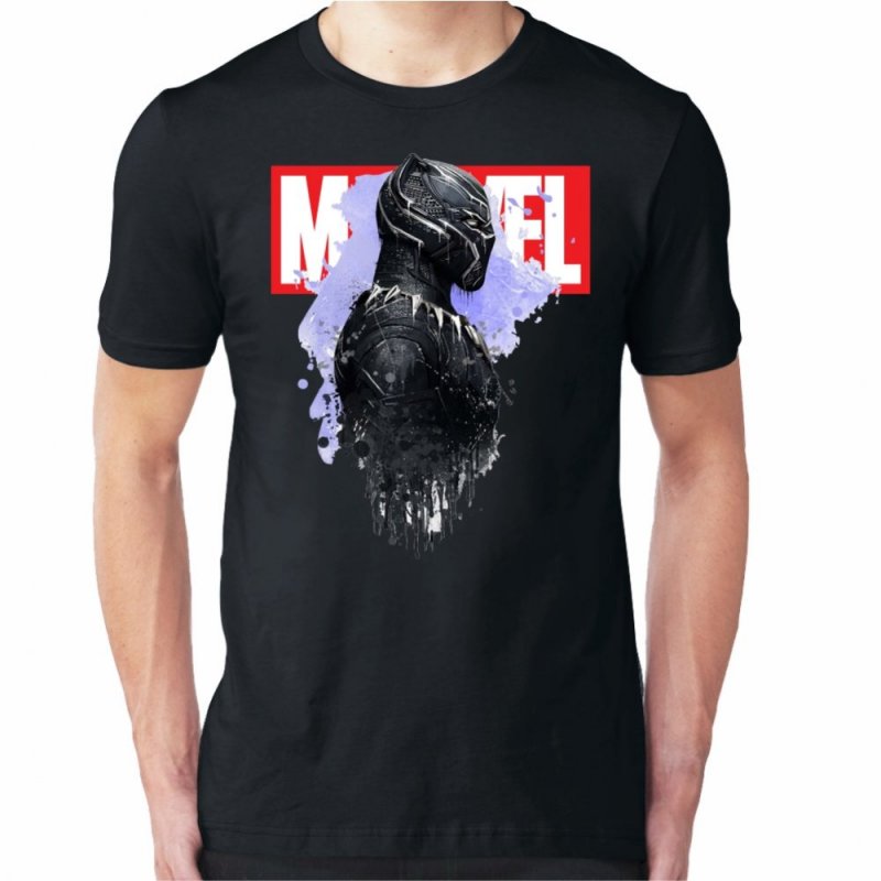S -35% Black Panther Marvel Мъжка тениска