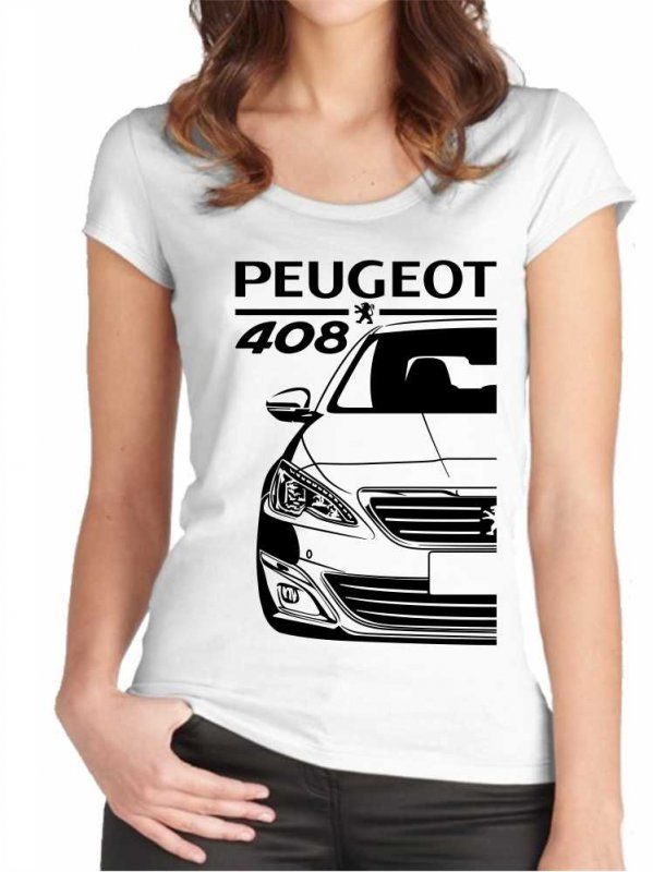 Peugeot 408 2 Moteriški marškinėliai