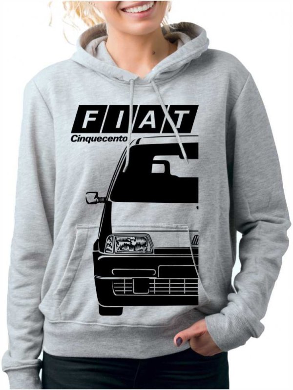 Fiat Cinquecento Damen Sweatshirt