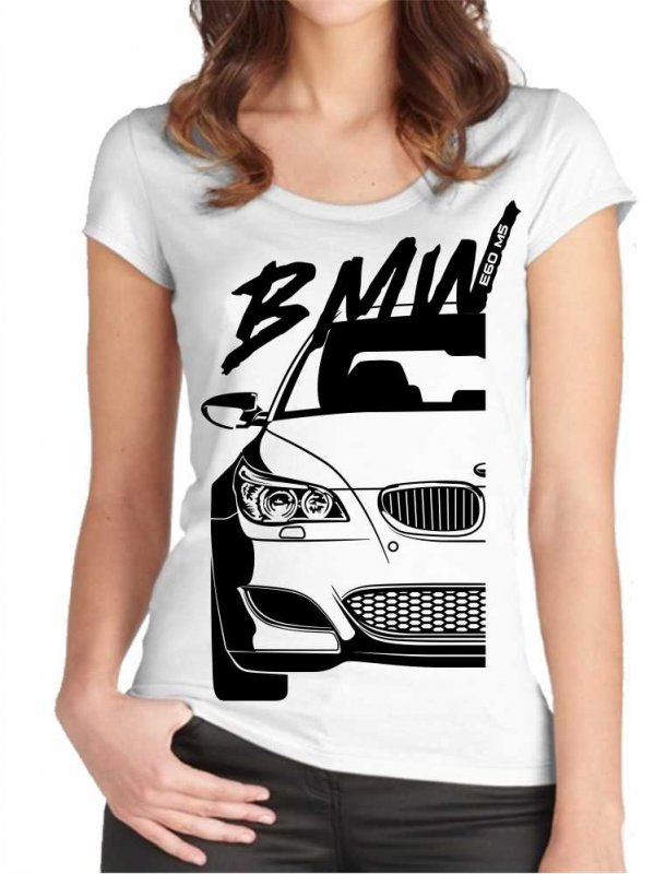 L -50% Pink BMW E60 M5 Dames T-shirt