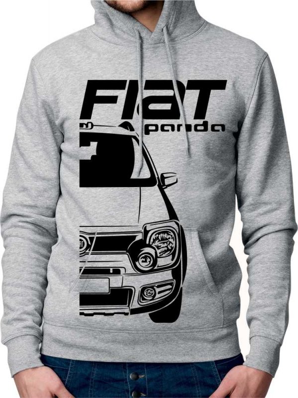 Fiat Panda Cross Mk3 Heren Sweatshirt