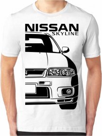 Nissan Skyline GT-R 4 Pánsky Tričko