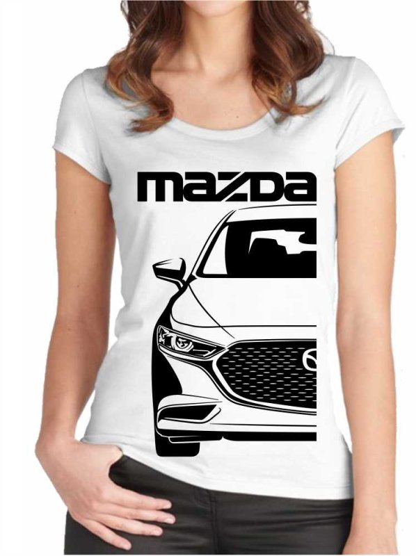 Mazda2 Gen3 Facelift Dames T-shirt