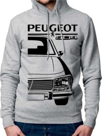 Peugeot 504 Moški Pulover s Kapuco